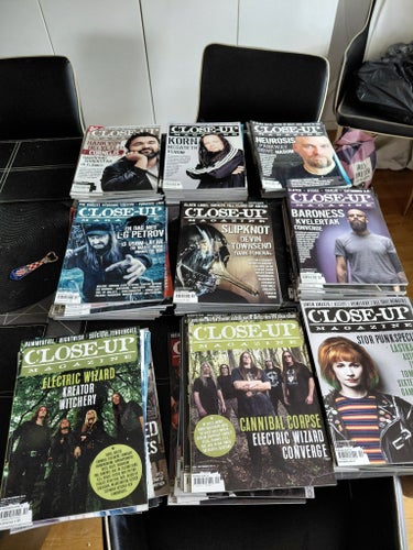 Close-Up Magazine tidningar