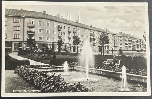 Norrköping - Kungstorget - Äkta foto 11224