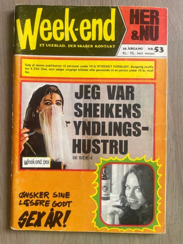 Weekend Sex magasin - No.53 - 10. Årgang - På Dansk