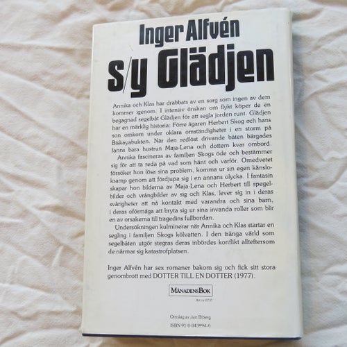 S/Y Glädjen av Inger Alfvén, 1980