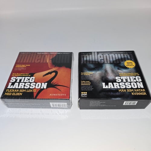 Stieg Larsson Millennium: "Flickan som lekte med elden" och "Män som hatar
