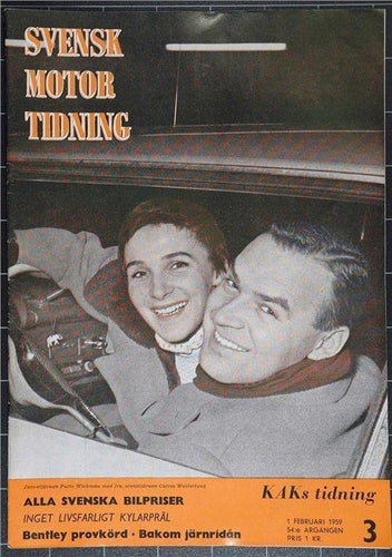 SMT 1959/3 Svensk Motor Tidning, Bentley.