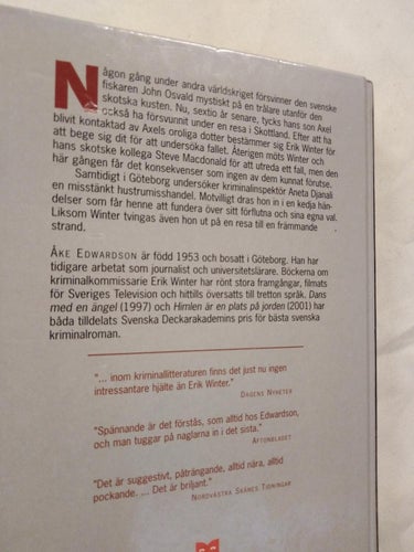 Segel av sten av Åke Edwardson, bok Very Fine
