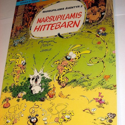MARSUPILAMIS ÄVENTYR ALBUM Nr 2 1:a uppl NY OLÄST