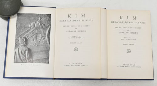 KIM Hela världens lilla vän I-II / Kipling Rudyard
