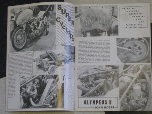 COLOROD nr 7 1974 HD Sportster Chevrolet 1956 Hot Rod Custom