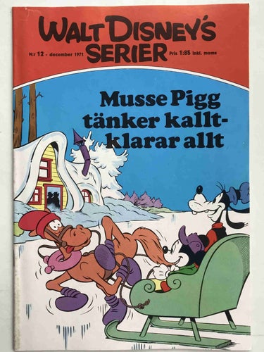 Walt Disney´s Serier - 1971:12 VF