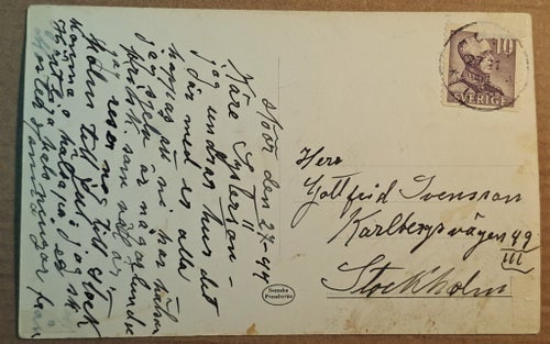 PB. 34279 Åkersberg Lanthushållsskola .. HÖÖR .. 1930 -40-tal .. Skåne
