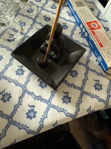 Buddha för rökelse