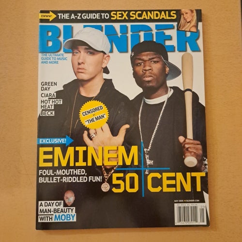 Blender Magazine - May 2005 - Eminem & 50 Cent
