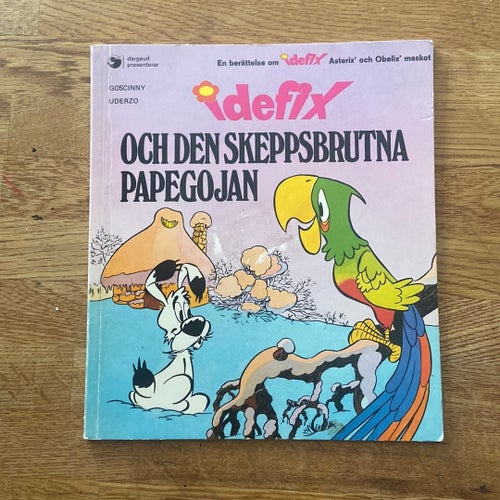 Astrix Idefix och den skeppsbrutna papegojan,