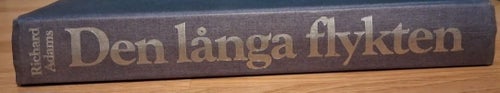Den långa flykten av Richard Adams, första svenska utgåvan 1975