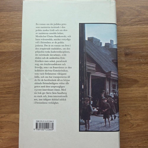 De fattiga i Łódź. Roman. av Steve Sem-Sandberg, 2009