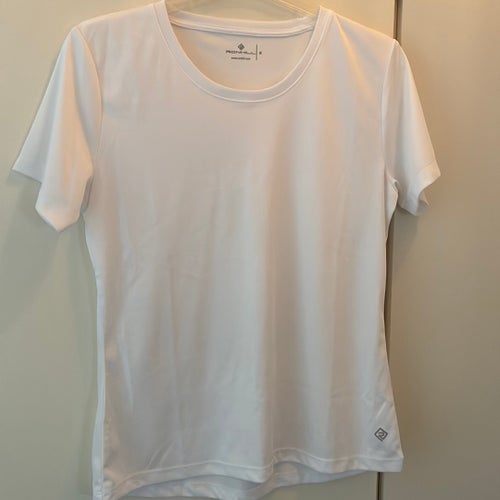 Ronhill vit t-shirt, storlek M