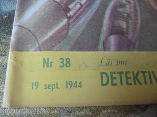 VECKANS ÄVENTYR, 1944 09 19, NR 38, JULES VERNE, TIDNING