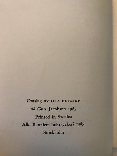 CLUB V.G. Gun Jacobson 1969