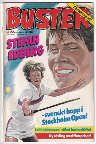 Buster 1984-22 Tennis Stefan Edberg MM