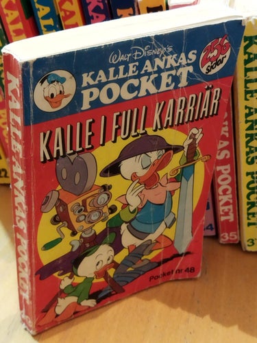Kalle Ankas pocket 48 Walt Disney's Kalle i full karriär. Good+