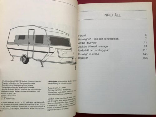 HUSVAGNEN Tony Bradford + MAT FÖR LITET KÖK Husvagn båt stuga Jon Hansson
