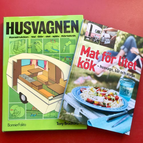 HUSVAGNEN Tony Bradford + MAT FÖR LITET KÖK Husvagn båt stuga Jon Hansson