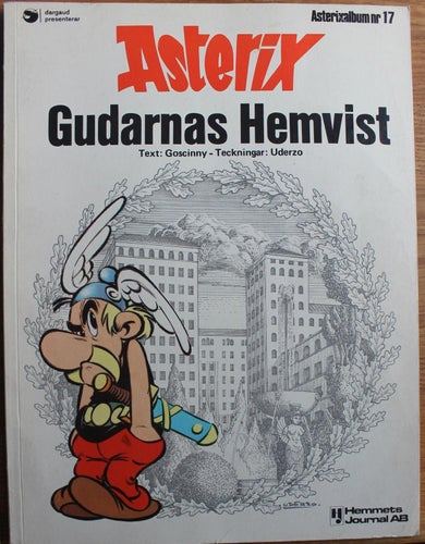 Asterix Gudarnas hemvist 1975 NR 17 1:a uppl