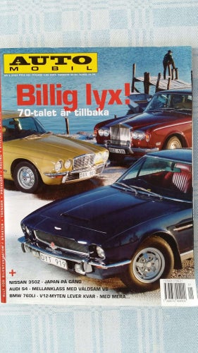 Automobil nr 1 2003: Nissan 350Z, MG ZT 190, Mercedes G 400 CDI, Lotus Esprit V8