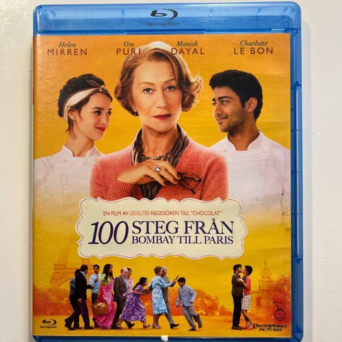 100 STEG FRÅN BOMBAY TILL PARIS. BLU-RAY DRAMA -14