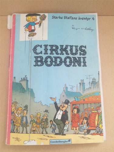 Starke Staffans Äventyr - nr 4 - Cirkus Bodoni - (Coackelberghs)