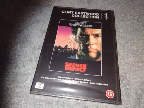 Sudden Impact (inplastad), Clint Eastwood - Dirty Harry