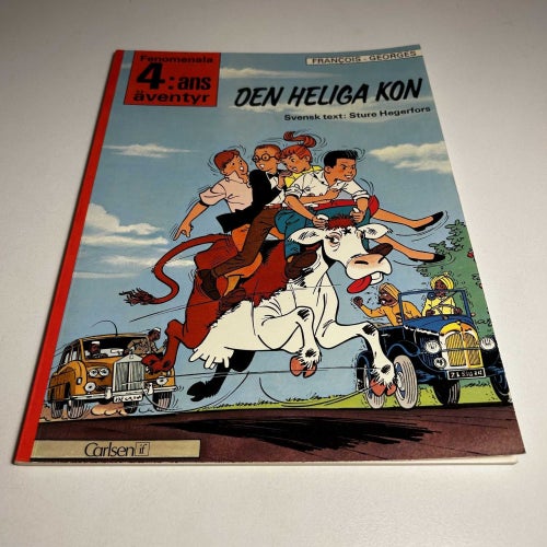 Fenomenala 4:ans äventyr #3, 1a upplaga, oläst toppex! NM