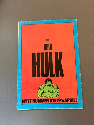 Hulk nr 3 1984 Hulken