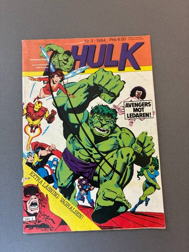 Hulk nr 3 1984 Hulken