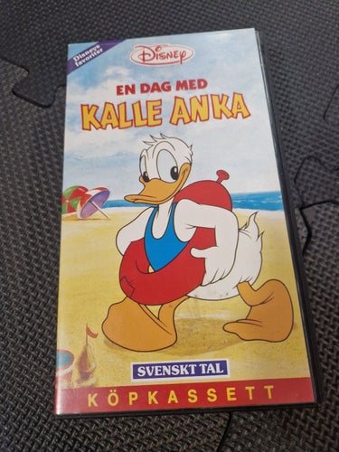 En dag med Kalle Anka - VHS raritet