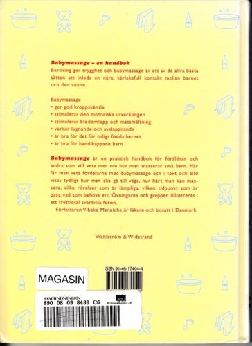 Babymassage - en handbok av Vibeke Manniche