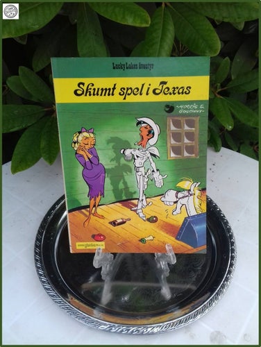Lucky Lukes äventyr Skumt spel i Texas Utmärkt skick