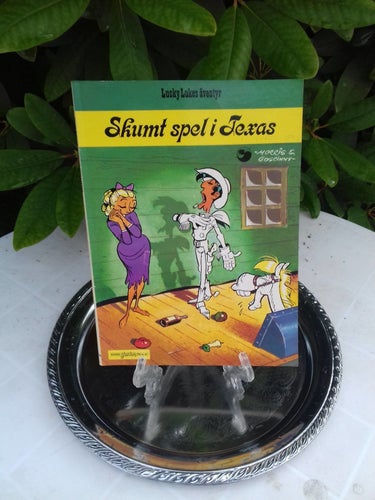 Lucky Lukes äventyr Skumt spel i Texas Utmärkt skick