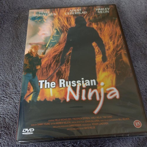 The Russian Ninja | inplastad (ny!) | Svensk utgåva | av Mats Helge.