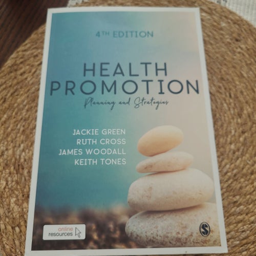 Health Promotion: Planning and Strategies av Jackie Green, Ruth Cross, James