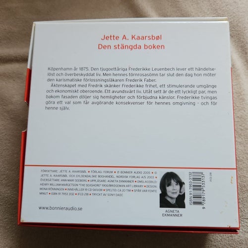 Den stängda boken av Jette A Kaarsböl