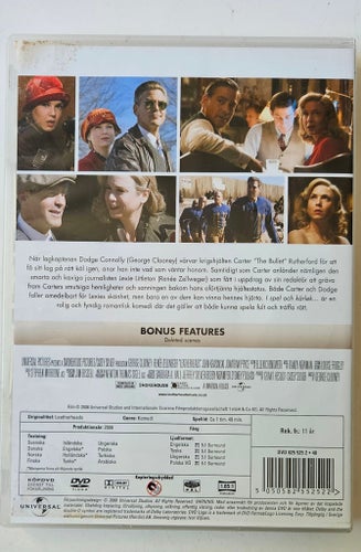 Dvd- I spel och kärlek... är allt tillåtet- komedi med George Clooney.