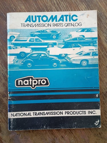 AUTOMATIC TRANSMISSION PARTS CATALOG av National Transmission Products Inc.,