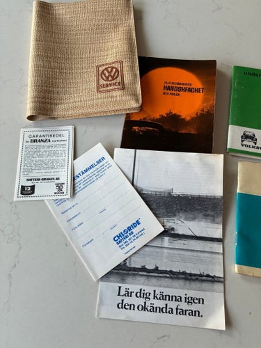 Instruktionsbok vw