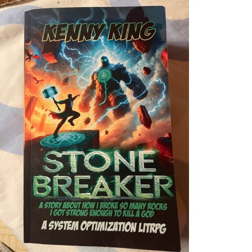 Köp nu! - Stonebreaker av Kenny King (engelsk LitRPG fantasy)