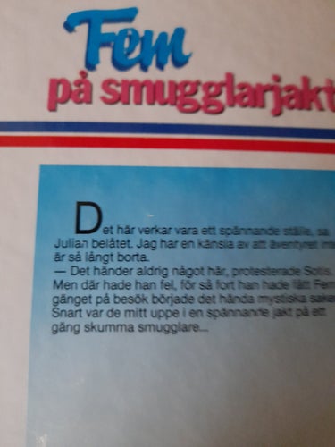 Fem-böcker av Enid Blyton. Ungdomsböcker -80-tal.