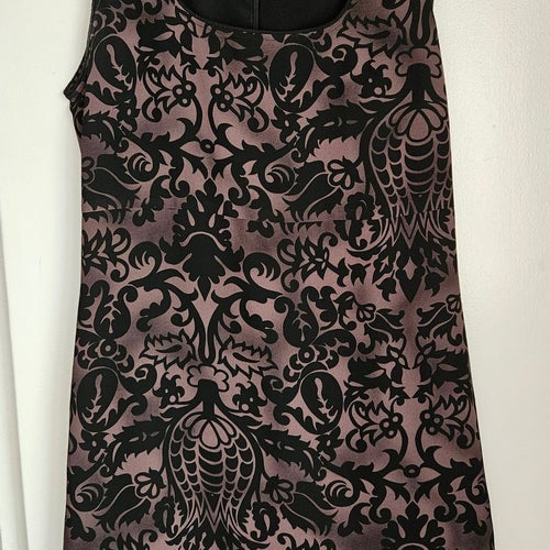 In Wear svart, brun klänning, storlek 34