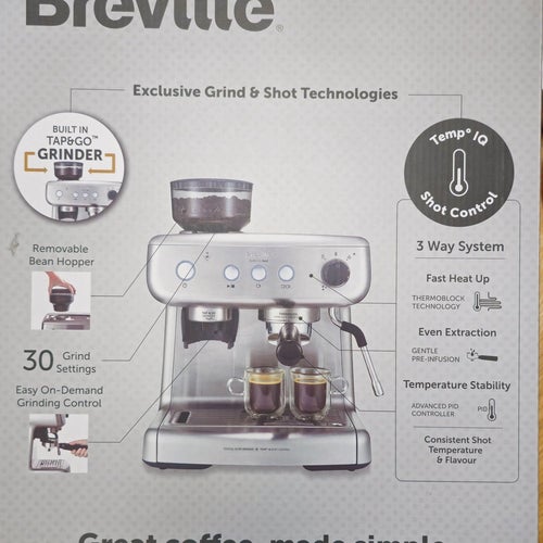 Breville Barista Max Espressomaskin . Kaffe maskin