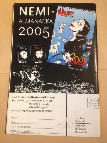 Nemi nr 8 från 2004