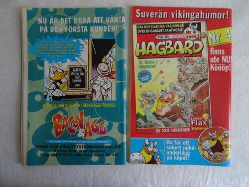 2 st serietidningar KNASEN - inkl BLONDIE med poster