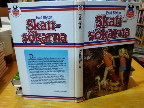 Skattsökarna Enid Blyton. bok, Very Fine plus