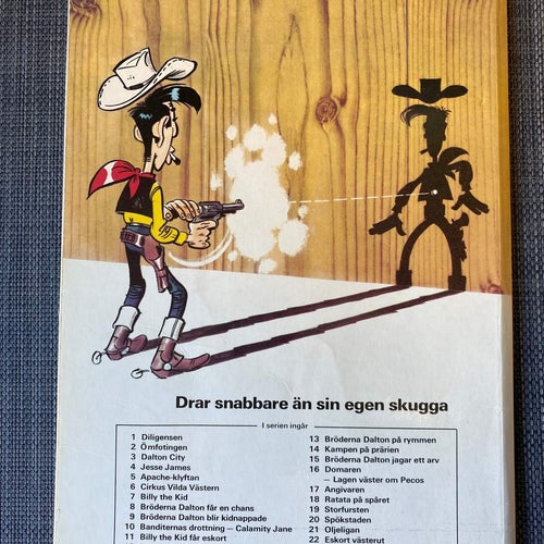 Lucky Luke - Eskort västerut